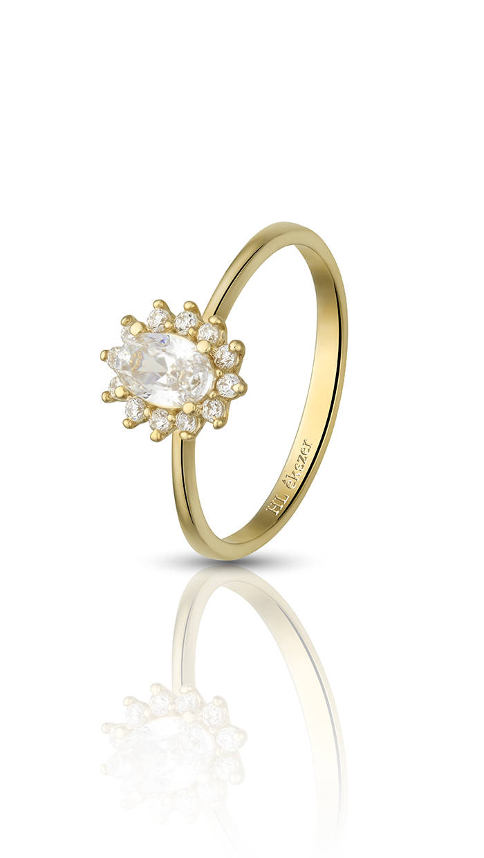 Brilliáns Csiszolt Gyémánt Gyűrűk